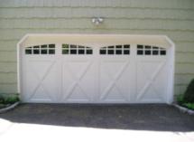 Classic look and feel of wood.  The strength and durability of Steel! Clopay door - Coachman Collection. Job completed in Darien, CT
